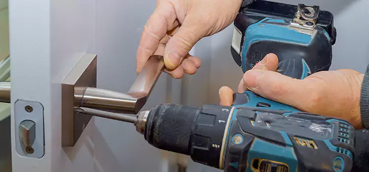 Security Door Lock Installation Diamond Bar